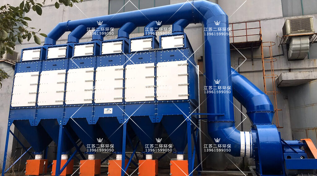 诺力集团打磨工位滤筒除尘器案例